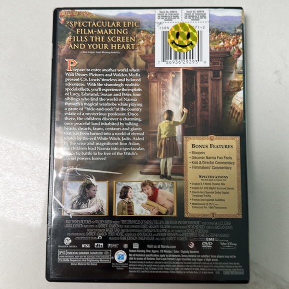 DISNEY CHRONICLES OF NARNIA DVD - Picture 7 of 8